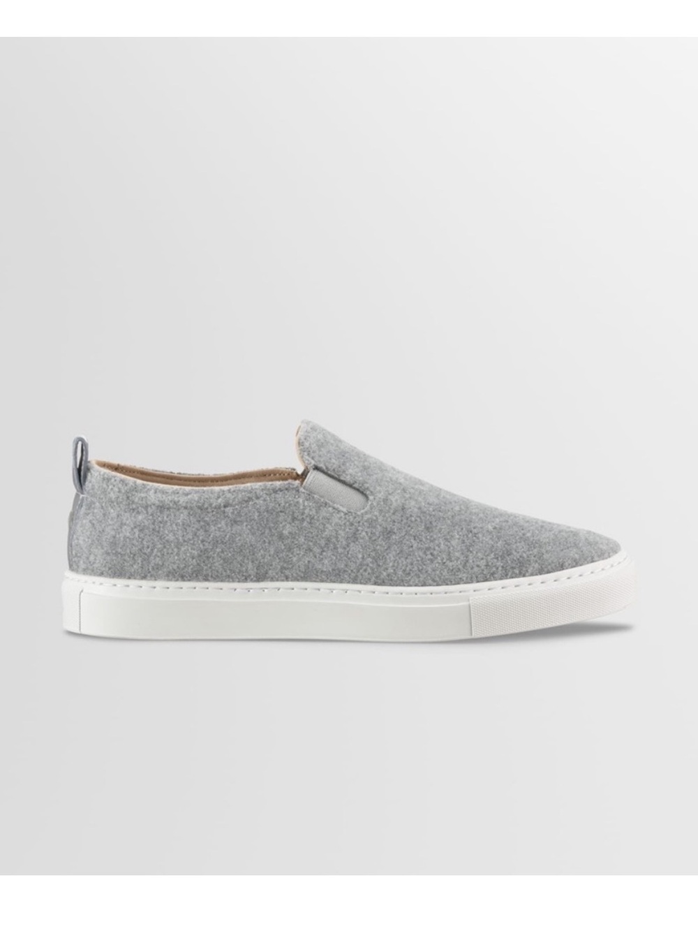 KOIO Garda Wool Slip-On Sneakers Men’s Size 9 Gray Fog Italian Made